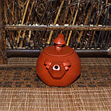 Чайник з червоної глини "Бик", 160 мл, фото 4