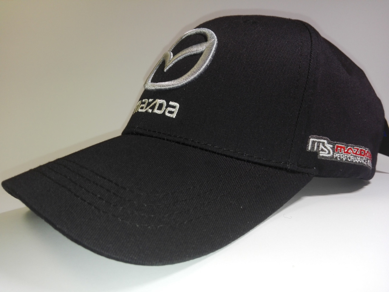 Кепка бейсболка Mazda чорна, фото 1