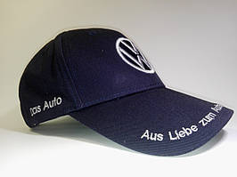 Кепка бейсболка VOLKSWAGEN темно-синя