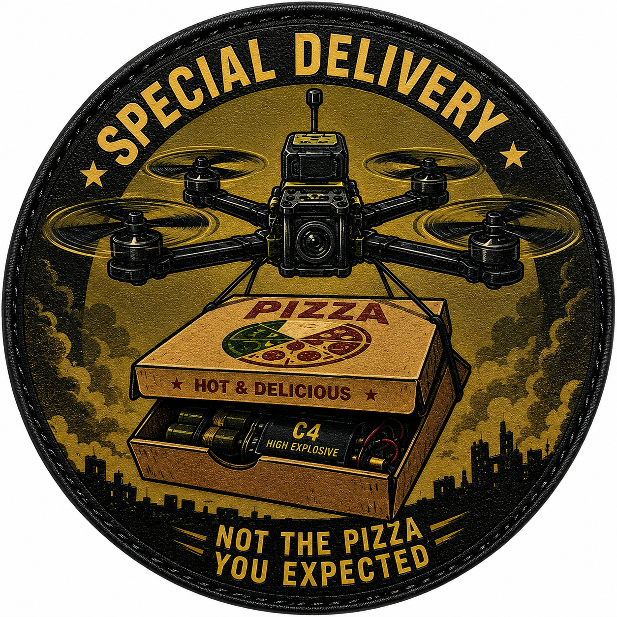 Патч / шеврон Special Delivery