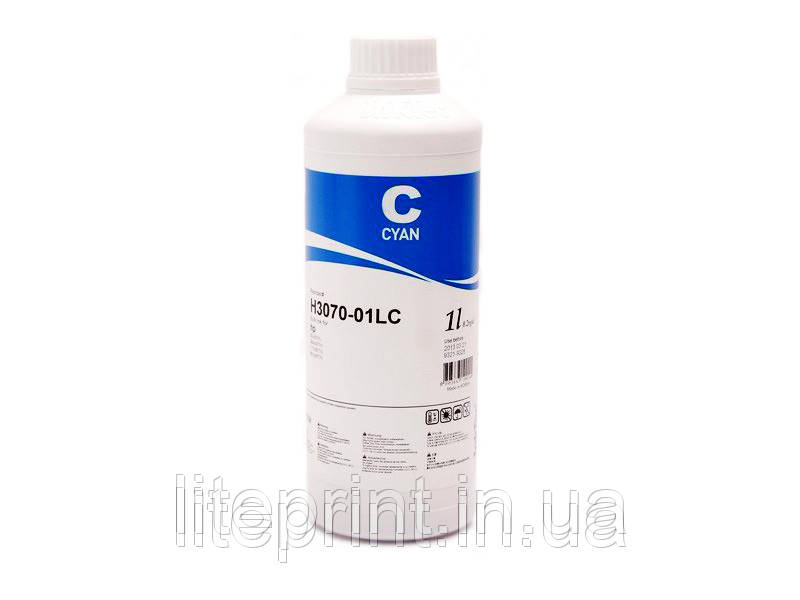 Чорнило для принтера HP — InkTec — H3070, Cyan, 1000 г