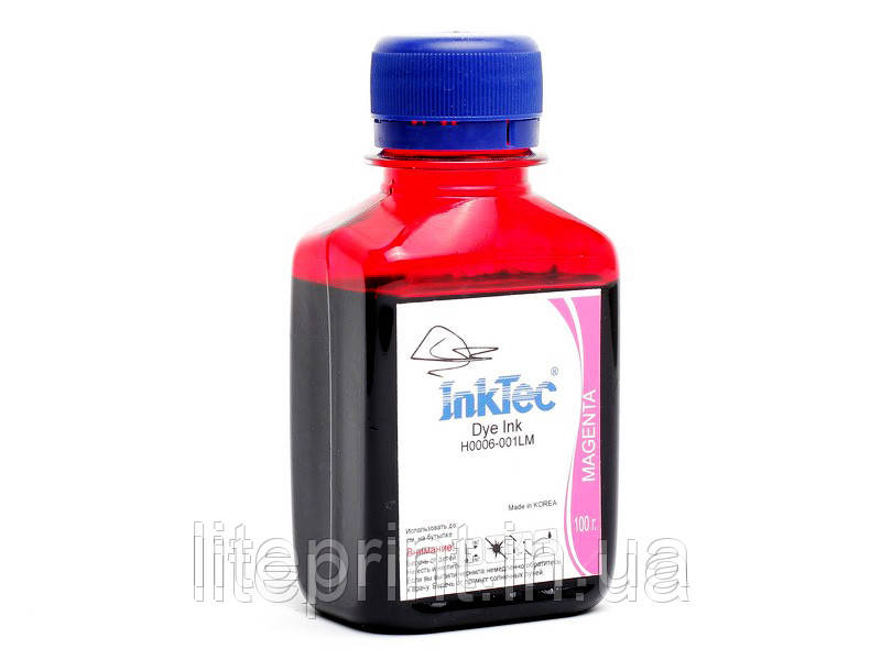 Чорнило для принтера HP — InkTec — H0006, Magenta, 100 г