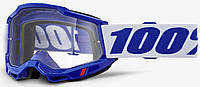 Окуляри 100% ACCURI 2 Goggle [Blue], Clear Lens