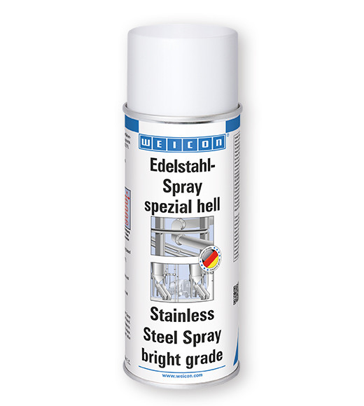 Спрей неіржавка сталь (світлий) — WEICON Stainless Steel Spray (bright grade)