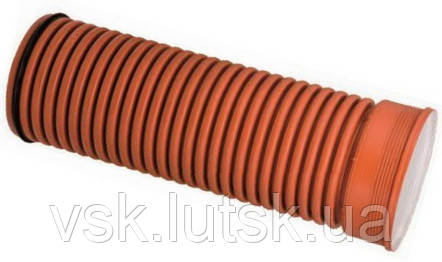 Труба канал.InCor 160х6000 мм SN8 гофр., фото 1