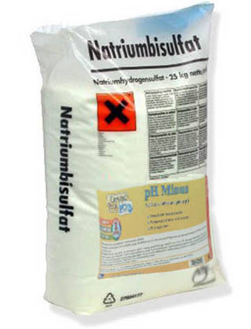 Хімія для басейну Crystal Pool рН мінус, 25 кг, фото 1