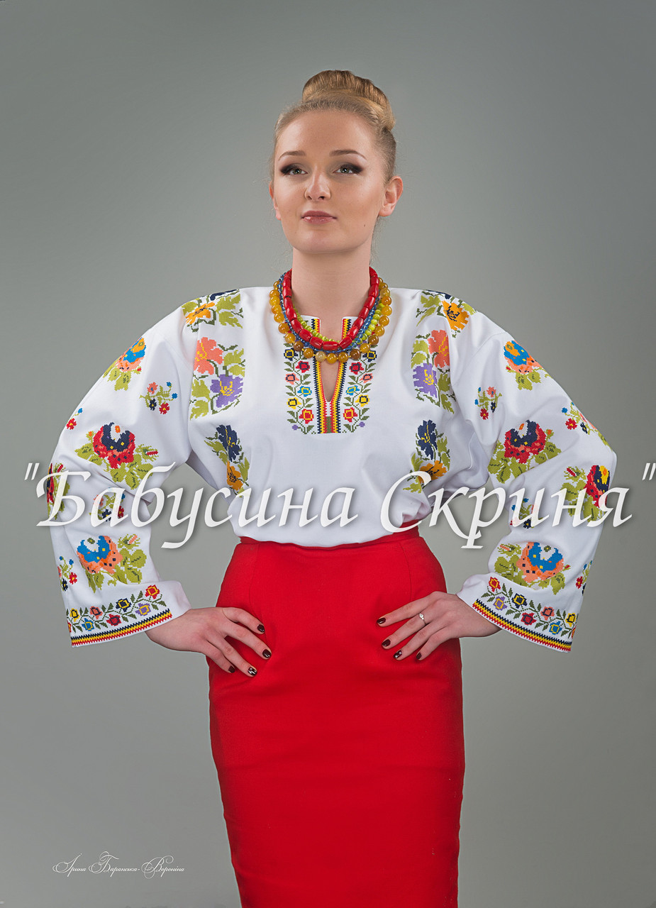 Заготовка жіночої вишиванки БС-85