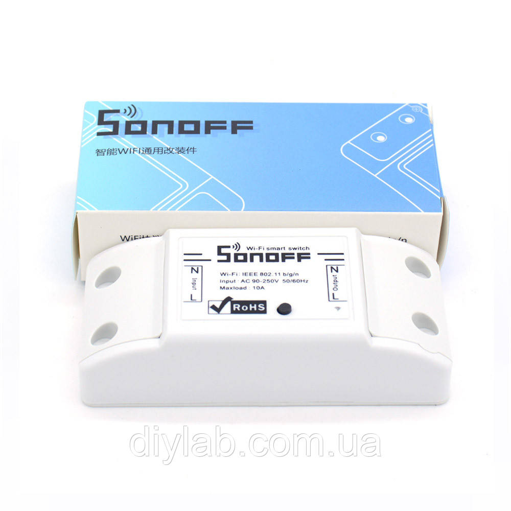 WIFI реле Sonoff ESP8266 MQTT для системи розумний дім - фото 1 - id-p515019316