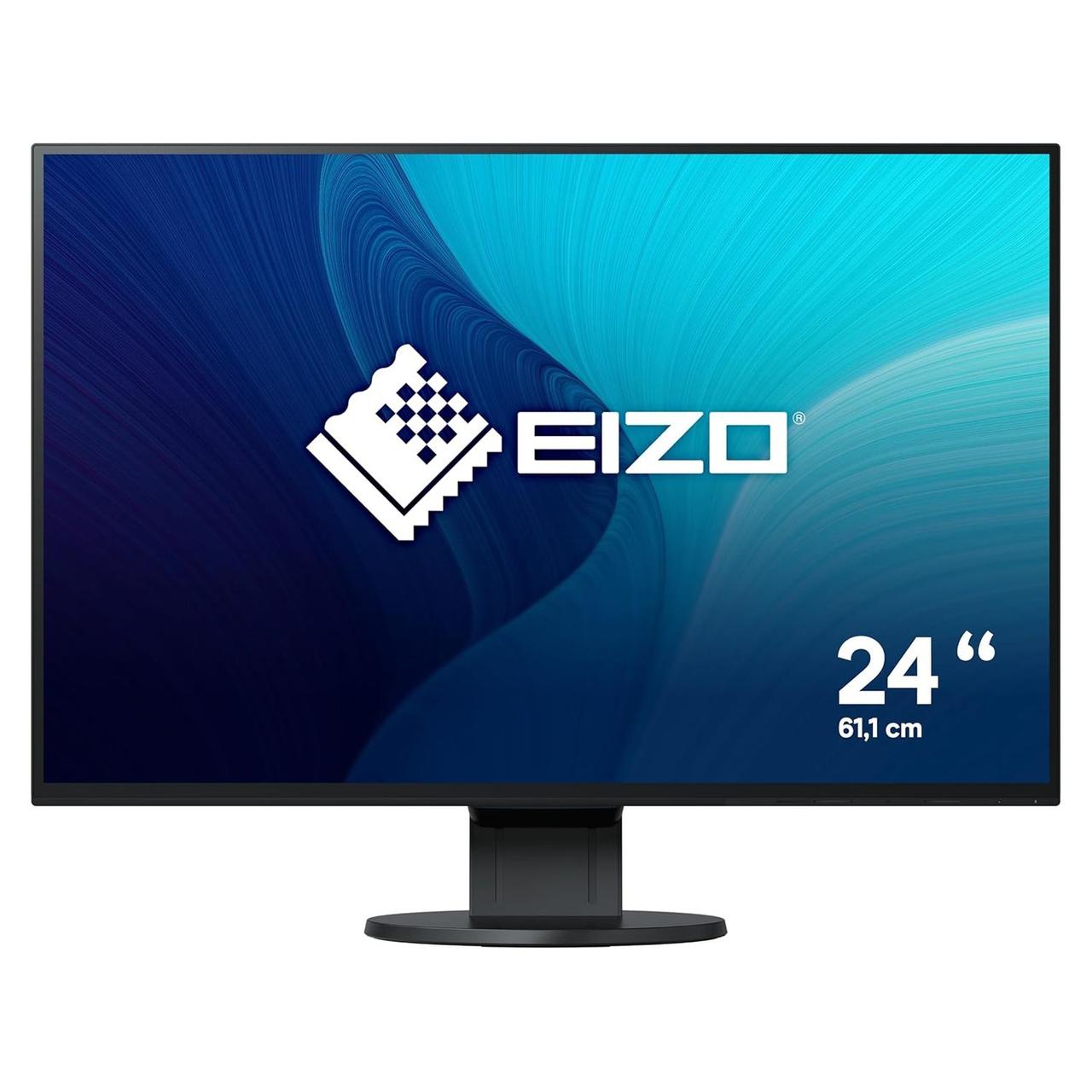 Монитор 24" EIZO EV2456-BK / 1920x1200 WUXGA / WLED / IPS / 5 мс / VGA, DVI, HDMI, DisplayPort, USB Hub, Audio / Класс А "Б/У"