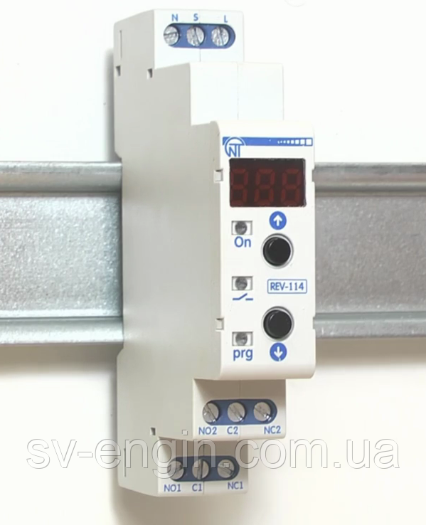 РЕНВ-114 (REV-114) — реле часу багатофункціональне, фото 1