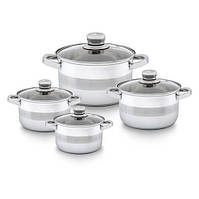 Набір каструль 8 предметів Florina Oscar 8pcs