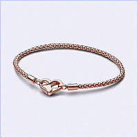 Основа Pandora Style для шармов с надежной застежкой сердечком, 83C018HA65