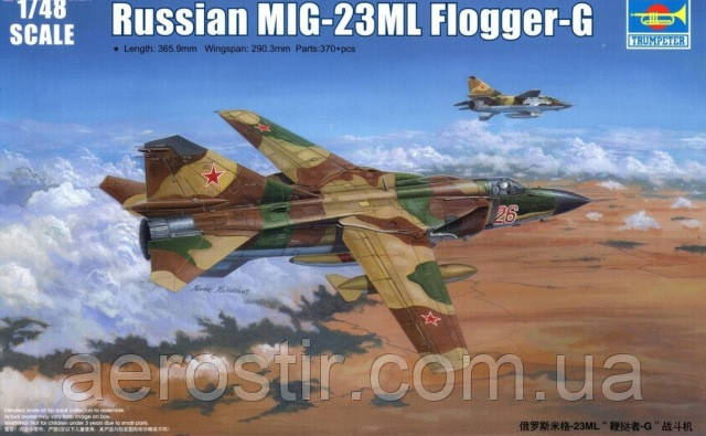 MiG-23ML Flogger-G 1/48 TRUMPETER 02855