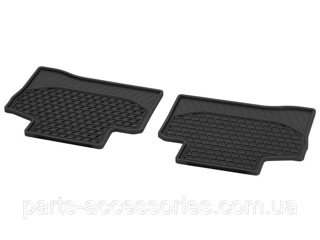 Задні гумові килимки чорні Mercedes GLC GLC-Class X253 2015-2022 Килими Нові Оригінальні