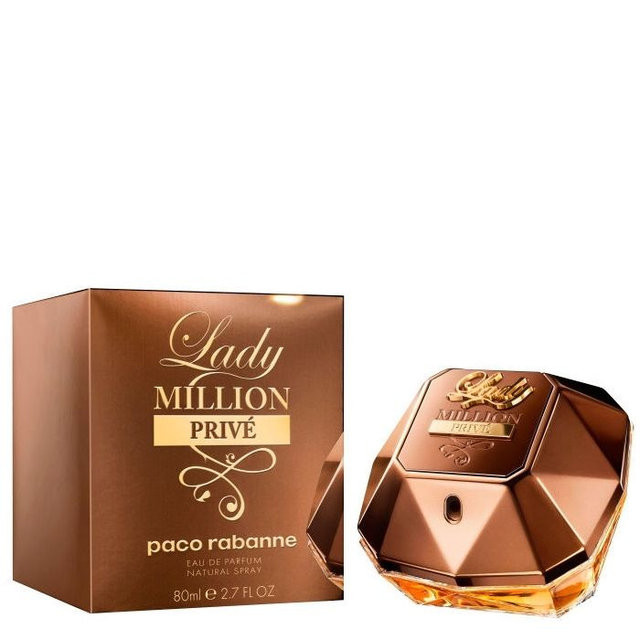 Жіноча парфумована вода Paco Rabanne Lady Million Prive (Пако Рабан Леді Мільйон Прайв)