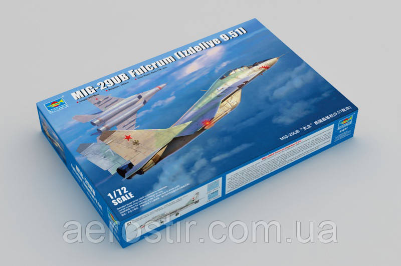 MiG-29UB Fulcrum B 1/72 TRUMPETER 01677, фото 1