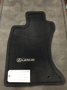 Килимки килими в салон велюрові чорні Lexus GS GS300 GS350 GS430 2005-2012 AWD Нові Оригінал комплект