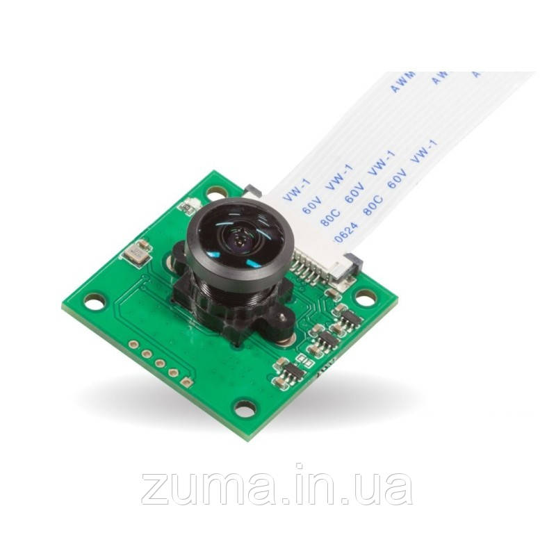 Модуль камери ArduCAM Ultra Wide Angle Fisheye 5MP OV5647 - 5MP OV5647 для Raspberry Pi 609438, фото 1