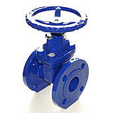 Засувка чавунна з гумованим клином AYVAZ GTK-16 Ду150 Ру16, фото 4