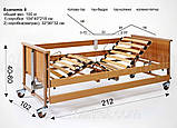 Електрична Медична ліжко Burmeier Economic II Reha Bed, фото 2