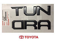 Toyota Tundra 2014-2021 Черный значок буквы эмблема на багажник крышку багажника Новый Оригинал