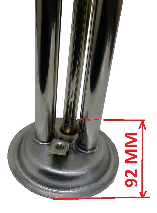 Колба фланец ф-92 мм на бойлер Электролюкс до 100 литров под сухие тэны - фото 2 - id-p515159640