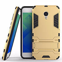 Чохол Meizu M5 / Meilan 5 Hybrid Armored Case золотий