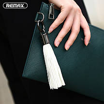 USB-кабель Remax з пензликом і Lighting (5 кольорів) (RC-053i), фото 5