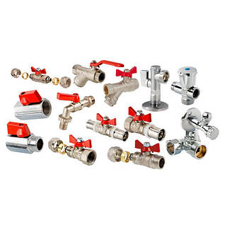 Крани, вентилі, клапани