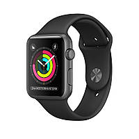 Apple Watch - Space Gray Aluminum Case with Black Sport Band