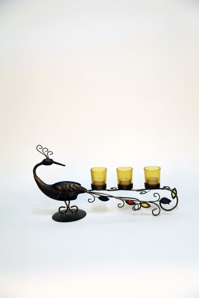 Підсвічник "Жар птах " металевий