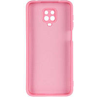 Чехол TPU GETMAN Liquid Silk Full Camera для Xiaomi Redmi Note 9s / Note 9 Pro / Note 9 Pro Max Розовый / Pink
