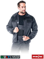 Куртка робоча чоловіча сіра форма REIS Польща (одяг робоча уніформа) MMB SB