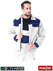 Куртка робоча чоловіча біла форма REIS Польща (робоча форма спецодяг) MMB WN