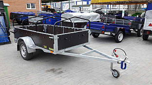 Причіп легковий односний бортовий 2,5 м х 1,4 м х 0,42 м. Без гальм. Фанера вологостійка.