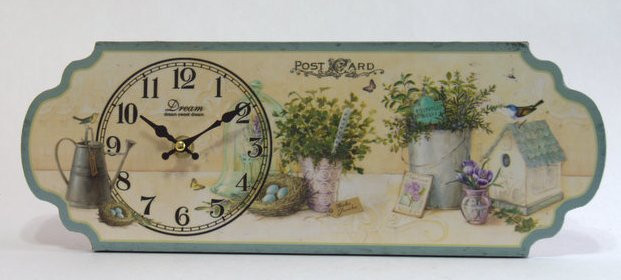 Оригинальные настольные интерьерные часы " Прованс " - фото 1 - id-p515210687