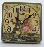 Оригинальные настольные интерьерные часы " Прованс "