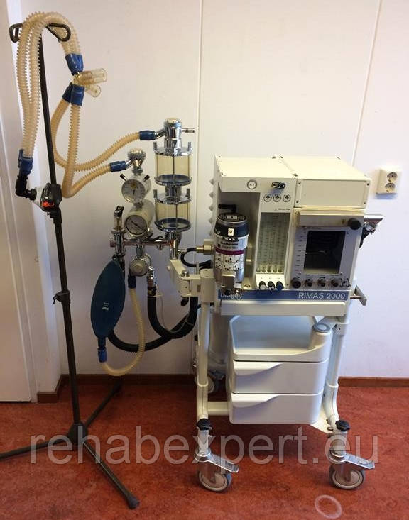 Ветеринарний анестезіологічний (наркозний) апарат Dräger RIMAS 2000 Anesthesia Machines