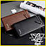 Стильний чоловічий шкіряний портмоне гаманець Baellerry Italia + Подарунок! Ніж-візитка, фото 3