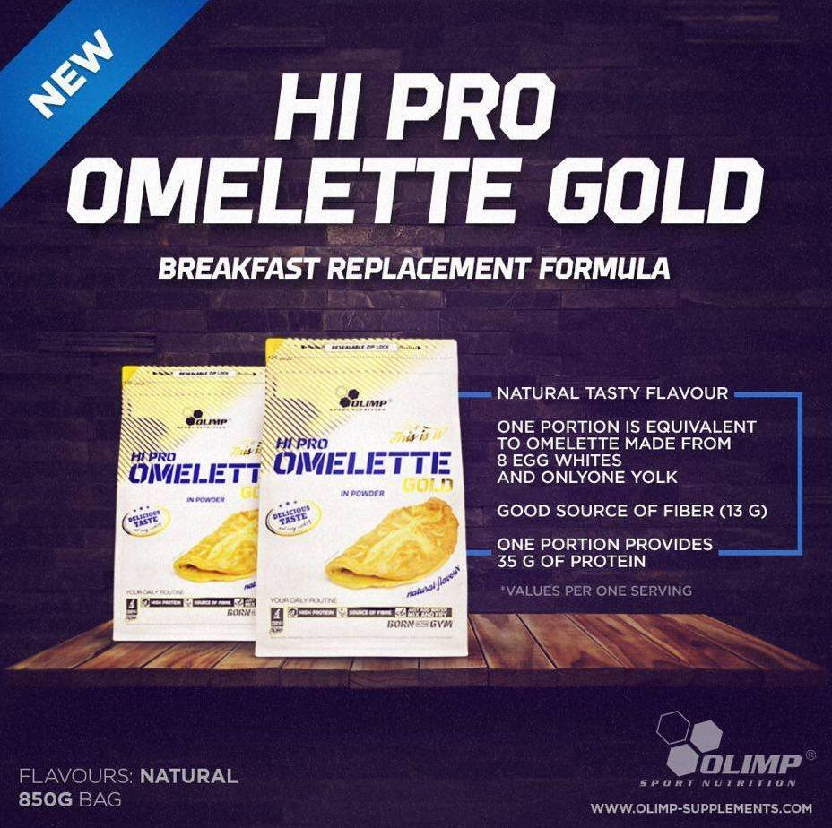 Olimp Hi Pro Omelette Gold 825g - фото 4 - id-p504727717