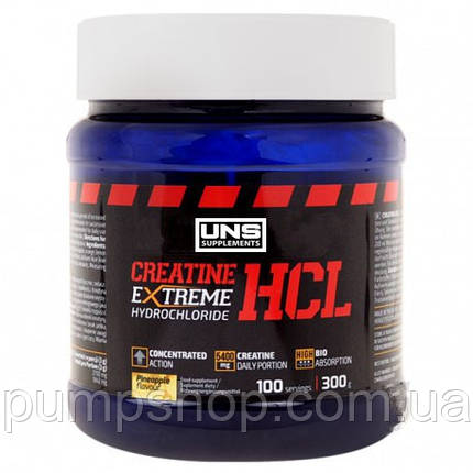 Креатин гідрохлорид Uns Creatine Hcl Extreme 300 г, фото 2