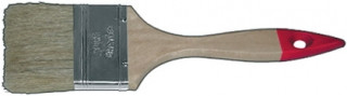 Кисть флейцевая тип "Стандарт", деревянная ручка 2,5" (17-405) - фото 1 - id-p515298875