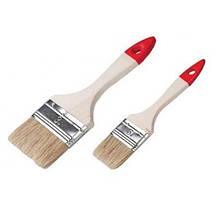 Пензель флейцовий тип "Англійська", пластикова ручка 1" (17-201)