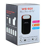 Бездротова колонка з блютузом Portable wireless speaker WS-S01, динаміки, фото 2