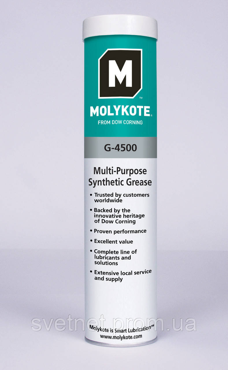 Харчове мастило Molykote Molykote G-4500 картридж 400 ml