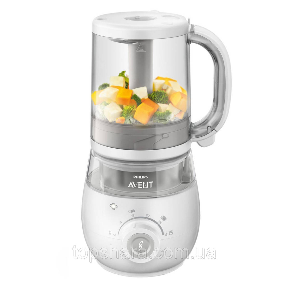 Дитячий кухонний комбайн Блендер пароварка Philips AVENT SCF875/02, фото 1