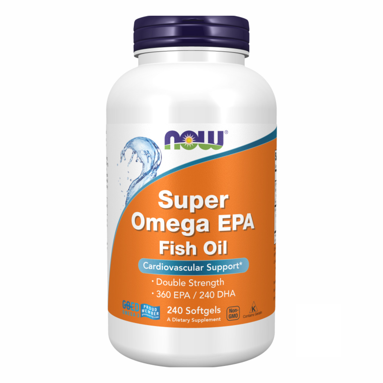 Super Omega EPA 1200mg - 240 Sgels, фото 1