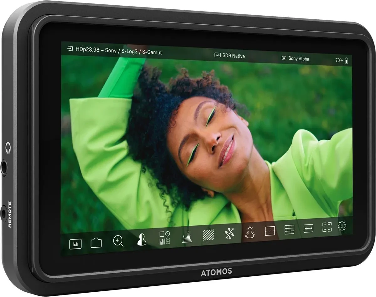 Монітор для камери Atomos Shinobi II HDMI 5.2" 1500nit 4K DCI з USB контролем, фото 1