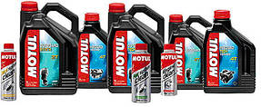 Масла та мастила для човнових моторів Motul