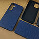 FIBRA Python case Samsung A14/M14 Blue - фото 8 - id-p3090679318